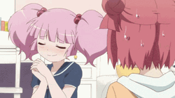 Anime Yuri Inlove GIF