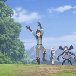 Anime Yuuki Happy Wave GIF