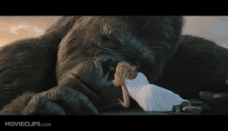 Ann Crying Over King Kong's Death GIF