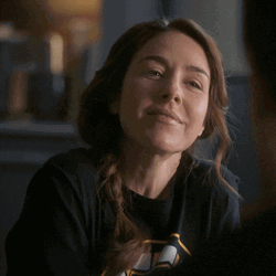 Anna Benoit Demure Flirting Smile  GIF