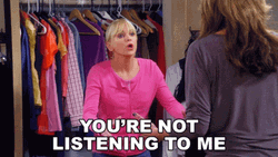 Anna Faris Not Listening To Me GIF