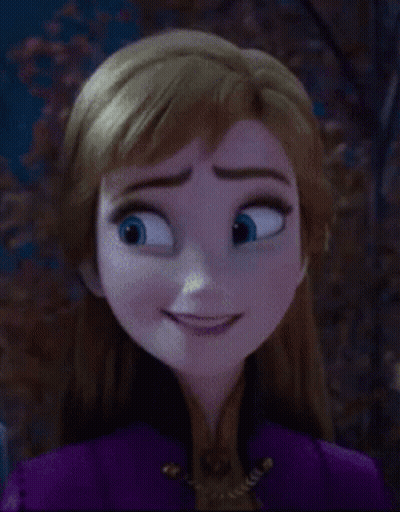 Anna From Frozen Close Up GIF
