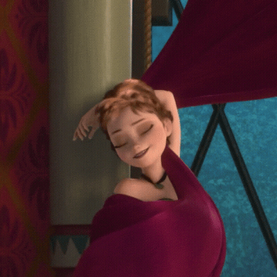 Anna From Frozen Sleeping GIF