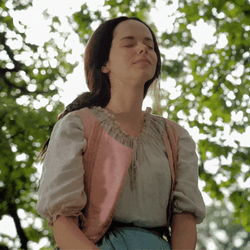 Anna Kamenikova Smelled The Air Of The First Day Of Spring GIF