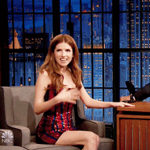 Anna Kendrick Shoulder Wiggle GIF
