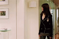 Anne Hathaway Flipping Hair GIF
