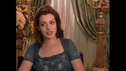 Anne Hathaway Seriously Speaking GIF