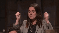 Anne Hathaway Showing Reaction GIF