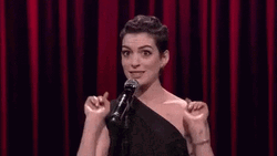 Anne Hathaway Winking GIF