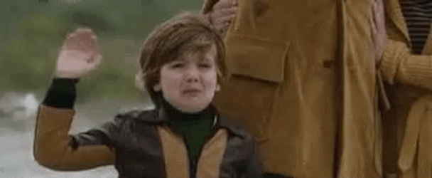 Anne Trister Waving Goodbye GIF