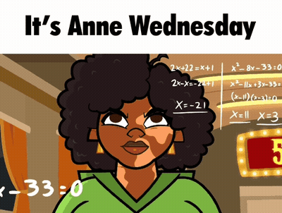 Anne Wednesday Cartoon Girl GIF