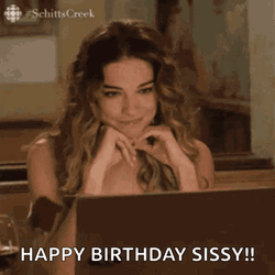 Annie Murphy Boop Happy Birthday Sissy GIF