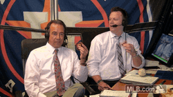 Announcer Playing Fidget Spinner GIF