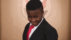 Annoying Kid Doing Eyebrows Moving  GIF