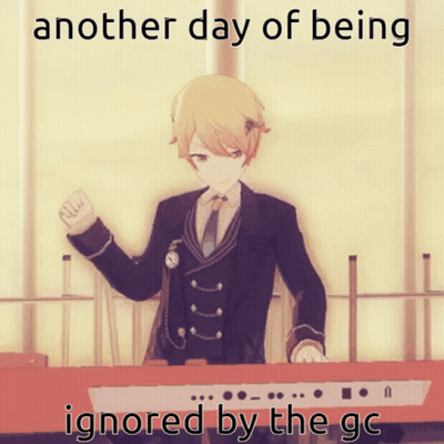 Another Day Ignored By GC Man Playing Keyboard GIF