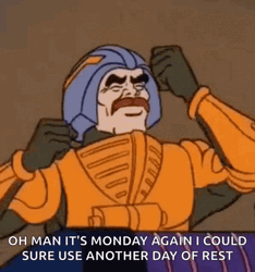 Another Monday Of Man At Arms Complaining GIF