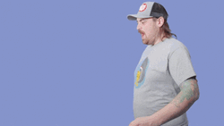 Another One Bites The Dust Fat Guy GIF