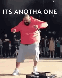 Another One Dj Khaled Dancing Pink Hoodie GIF