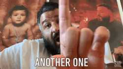Another One Dj Khaled Index Finger Up GIF