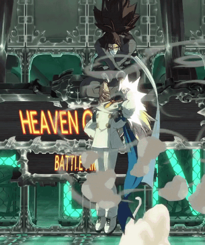 Answer Guilty Gear Air Throw GIF