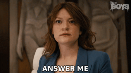 Answer Me Ashley Barett Angry  GIF