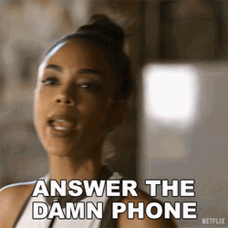 Answer The Damn Phone Meme GIF