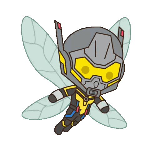 Ant Man With Wings Sticker