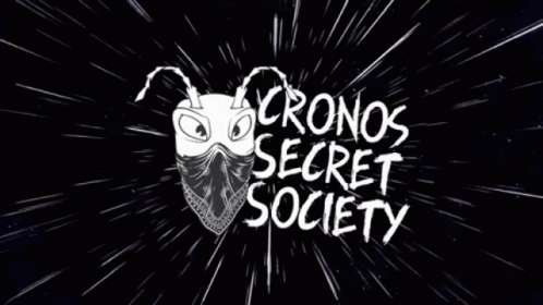 Ant Wearing Bandana Logo For Cronos Society GIF