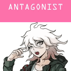 Antagonist Character Drawing Sticker