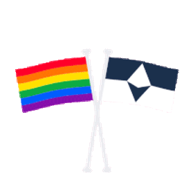 Antarctica Flag Sticker GIF