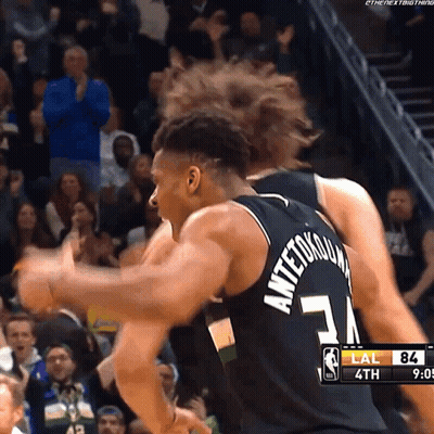 Antetokounmpo Is Number 7 On The Bucks GIF