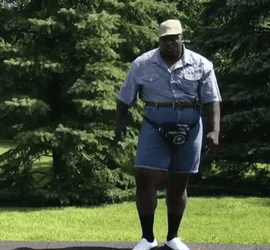Anthony Adams Dance Milly Rock While Moon Walking GIF