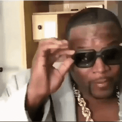 Anthony Adams Taking Off His Shades GIF