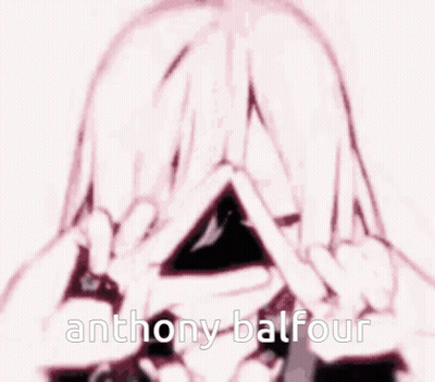 Anthony Balfour With Triangle Background GIF