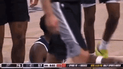 Anthony Edwards Down On The Floor GIF
