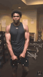 Anthony Edwards Full Body Workout GIF
