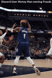 Anthony Edwards Highlight Dunk Shot GIF