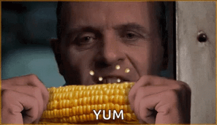 Anthony Hopkins Eating Corn Meme GIF