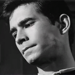 Anthony Perks Iconic Psycho Chewing GIF