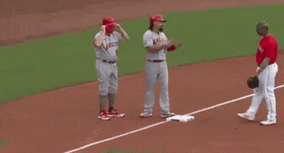 Anthony Rendon Pitchingto Anaheim GIF