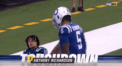 Anthony Richardson Playing For Indianapolis Colts GIF