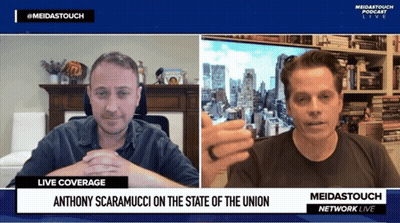 Anthony Scaramucci On State Of The Union GIF
