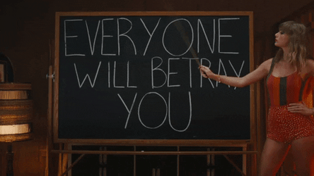 Anti Hero Betrayal Taylor Swift GIF