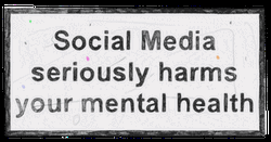 Anti Social Media Warning