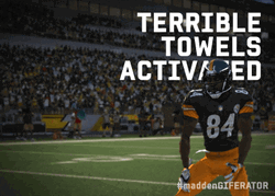 Antonio Brown Dancing Terrible Towels Meme GIF