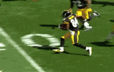 Antonio Brown Kick On Thursday Night Football GIF