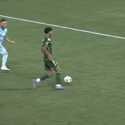 Antony Alves Santos Kicking Soccer Ball GIF