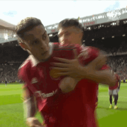 Antony Dos Santos Hugging Teammate GIF