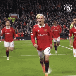 Antony Dos Santos Running With Teammates GIF
