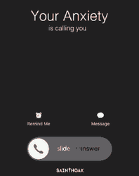 Anxiety Phone Calling Funny  GIF
